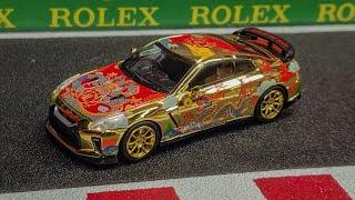INNO64 164 Scale Nissan Skyline GT-R R35 Year Of The Dragon Special Edition 2024 Diecast Model
