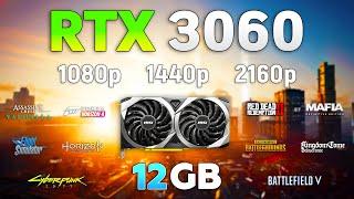 GeForce RTX 3060 12Gb - Test in 1080p l 1440p l 2160p