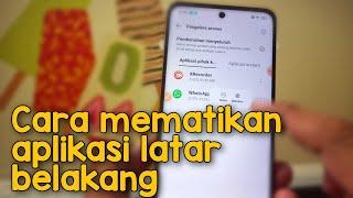 Cara Mematikan Aplikasi Latar Belakang di HP Realme C55 Realme UI 4.0 Terbaru