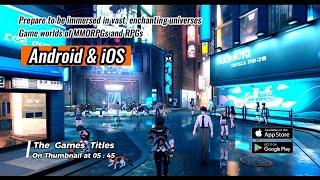 Top 8 MMORPG and RPG Open World For Android & iOS