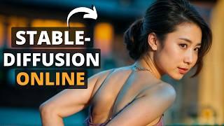 How To Use Stable Diffusion Online  Not Google Colab 