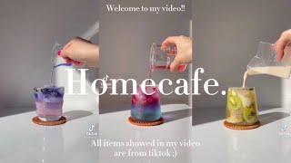 AESTHETIC HOMECAFE DRINKS PT.2 TIKTOK COMPILATION