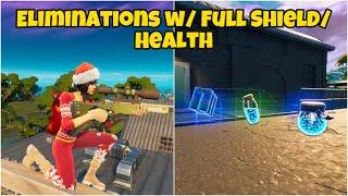How To Get Eliminations With Full Heath and Shields in Fortnite Season 5