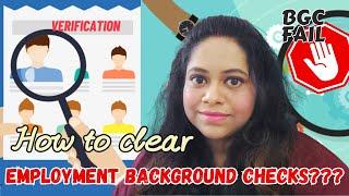 How To Pass Employment Background Verification Checks  How Companies Do Background Verification