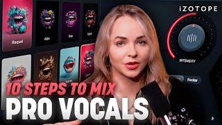 How to mix clear professional vocals in 10 steps