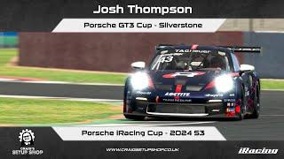 iRacing - 24S3 - Porsche GT3 Cup - Porsche iRacing Cup - Silverstone - JT