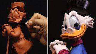 Scrooge McDuck Sculpting - DuckTales  Timelapse