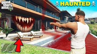 GTA 5  Franklin Went Inside His Evil Haunted House In GTA 5 