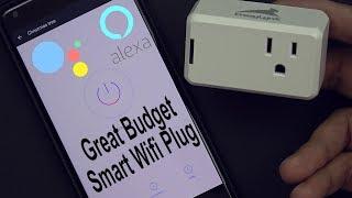 $16 Best Budget Wifi Smart Plug For Your Google Home And Amazon Echo For Home Automation