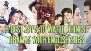 6 best apps to watch Chinese dramas for free with English subtitles #apps#chinesedramas