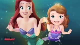 Sofia The First  Joining Together Song ft. Ariel - The Floating Palace  Official Disney Junior UK