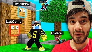 Hide and Seek Competition in HIMLANDS with Friends ft. senpai in MINECRAFT