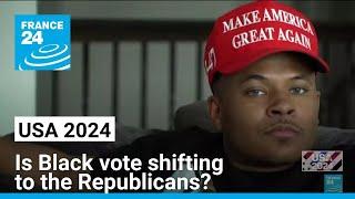 USA 2024 Harris Trump courting traditionally Democrat Black vote • FRANCE 24 English