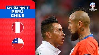 LOS ÚLTIMOS TRES PARTIDOS PERÚ-CHILE EN LA CONMEBOL COPA AMÉRICA™