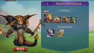 Lords Mobile - Stage 3 - Raze to the Ground