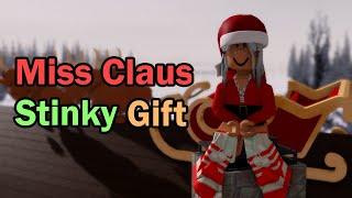  Miss Claus Stinky Gift  - Roblox Christmas Fart Animation