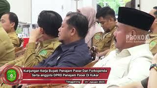 Kunjungan Kerja Bupati Penajam Paser Dan ForkopimdaSerta anggota DPRD Penajam Paser Di Kukar