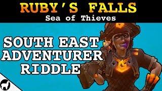 South East Adventurer Location  Rubys Fall Devils Roar  Sea of Thieves Forsaken Shores