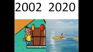 Evolution of Ed Edd n Eddy Games 2002-2020