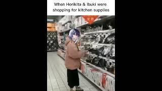 Horikita & Ibuki differences when shopping for kitchen supplies