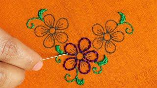 Hand Embroidery  Baby Frock Design - Frock Design Embroidery for Kids