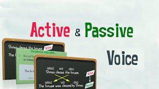 Active and Passive Voice  Learn English  EasyTeaching