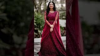 saree model gown 2022new model dress#Huafz creations.