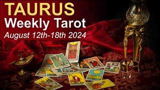 TAURUS WEEKLY TAROT READING ABUNDANT CHANGE IS BITTERSWEET BUT NECESSARY August 12th to 18th 2024