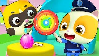 Little Police Officer Timi  Police Cartoon  Police Car  Nursery Rhymes  Kids Songs  BabyBus