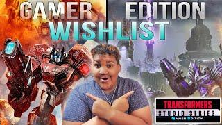 Transformers Studio Series GAMER EDITION Top 10 WISHLIST  2023 WFCFOC