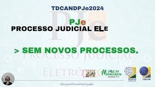 VÍDEO 05 - TDCANDPJe2024. Integração CAND x PJe.