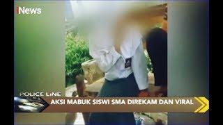 WADUH Viral Aksi Pesta Miras Siswi SMA Bikin Resah Warga Pinrang - Police Line 2512