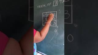 Trick Of 7th Table  Maths tricks #shorts #shortsyoutube #maths