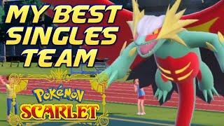 My BEST Singles Team Pokemon Scarlet and Violet 3v3 Singles Competitive Ranked Wifi Battle