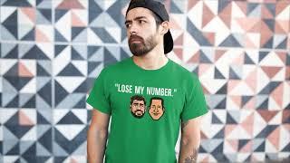 AAron rodgers lose my number shirt