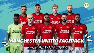 MANCHESTER UNITED FACEPACK TERBARU SEASON UPDATE 2324