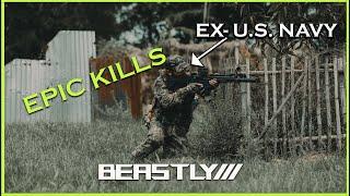 FORMER U.S NAVY PLAYS AIRSOFT IN THE PHILIPPINES part 1