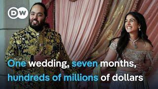 Mega-wedding of heir to Asias richest man puts spotlight on Indias unequal society  DW News