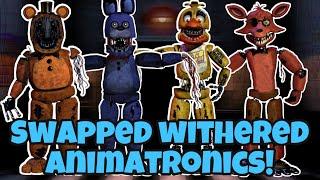 Fnaf 2 SpeedEdit - Swapped Withered Animatronics