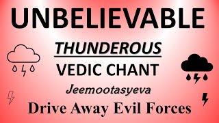 UNBELIEVABLE Thunderous Vedic Chant  Jeemutasyeva  Yajur Veda  Ghana Patha  Sri K Suresh