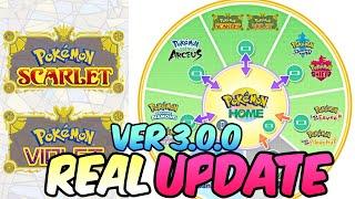 The REAL Release Date for Pokemon HOME update 3.0.0 for Scarlet Violet Combatibility Announced