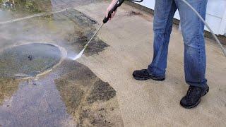 Patio Cleaning With Our New Simpson Pressure Washer