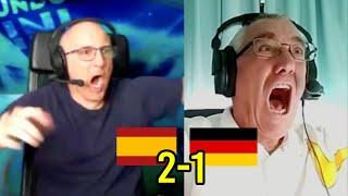 ¡¡QUÉ LOCURA Así reaccionamos al gol en el último minuto de la prórroga del España 2-1 Alemania