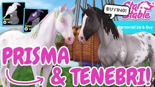 *BUYING* NEW PRISMA & TENEBRI MAGICAL HORSES IN STAR STABLE 