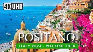 POSITANO Walking Tour 4K ITALIA 2024  ️ con SOTTOTITOLI