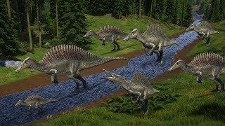 Die große Wanderung der SPINOS - The Isle Spinosaurus Gameplay