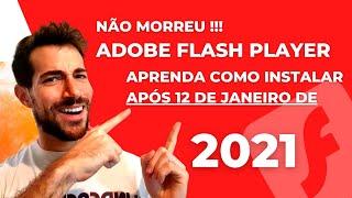 Como Ativar o Adobe Flash Player Após 12 janeiro de 2021 FÁCIL E RÁPIDO