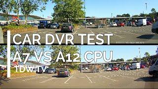 Car DVR Test - A7 DVR CPU vs A12 DVR CPU Test - Daytime London