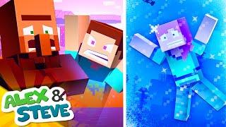 WOULD YOU RATHER Minecraft Animation - Alex and Steve Life