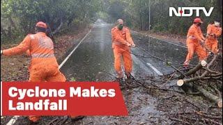 Cyclone Nisarga Makes Landfall On Maharashtra Coast